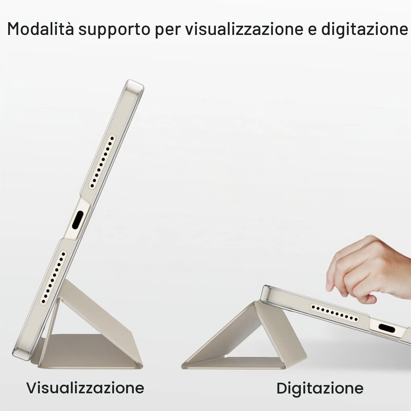 JETech Custodia per iPad mini A17 Pro / 6ª Gen, Galassia - immagine 5