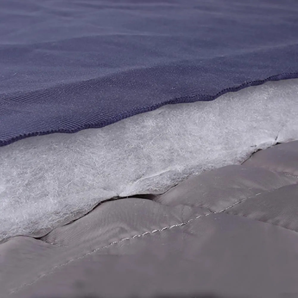 DoggieKit Giacca Impermeabile e Antivento per Cani, Calda per Inverno con Strisce Riflettenti e Foro per Imbracatura, Taglia XL, Navy - immagine 5