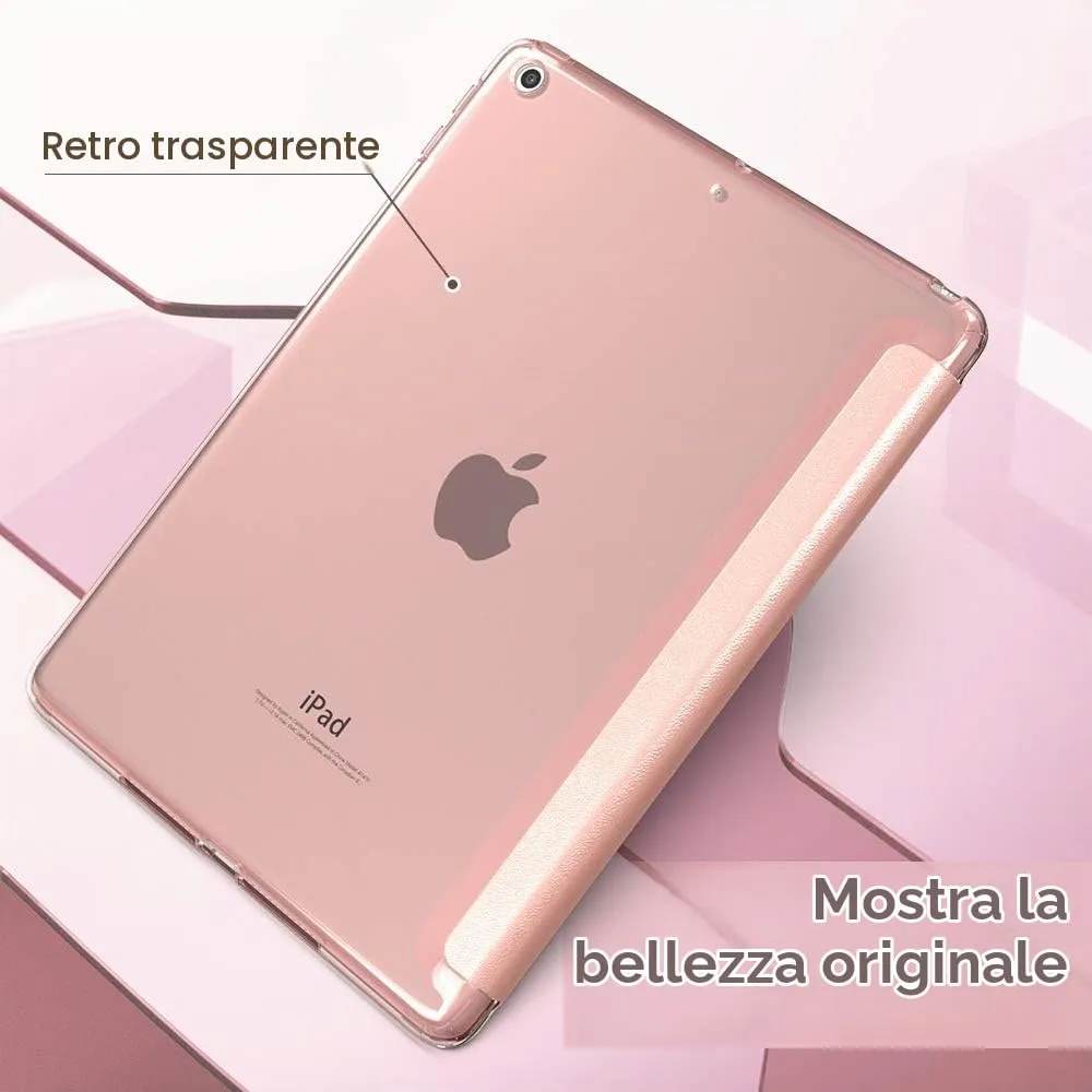 MoKo Cover for iPad 9th/8th/7th Gen 10.2" (2019/2020/2021), Rose Gold - immagine 9