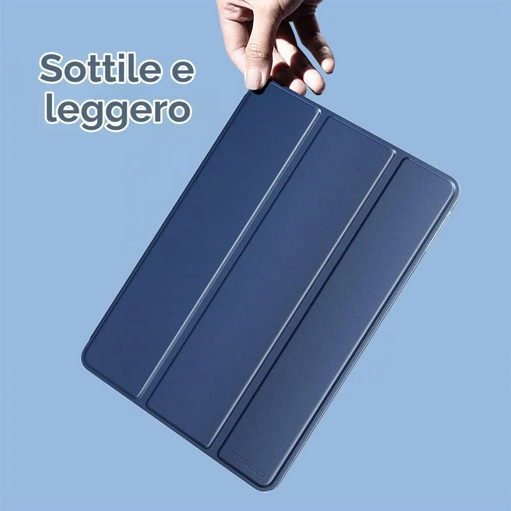 MoKo Cover for iPad 9th/8th/7th Gen 10.2" (2021/2020/2019), Blu Marino - immagine 8