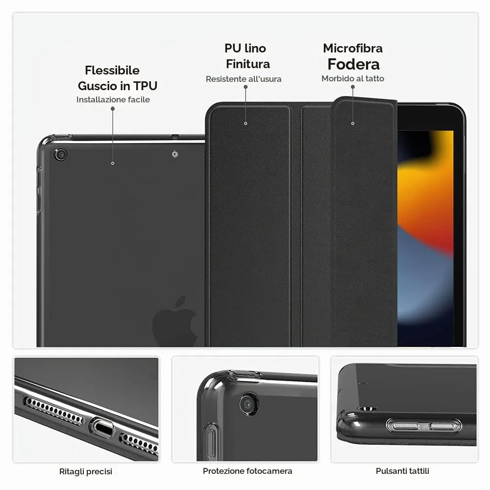 MoKo Cover for iPad 9th/8th/7th Gen 10.2" (2021/2020/2019) - immagine 4