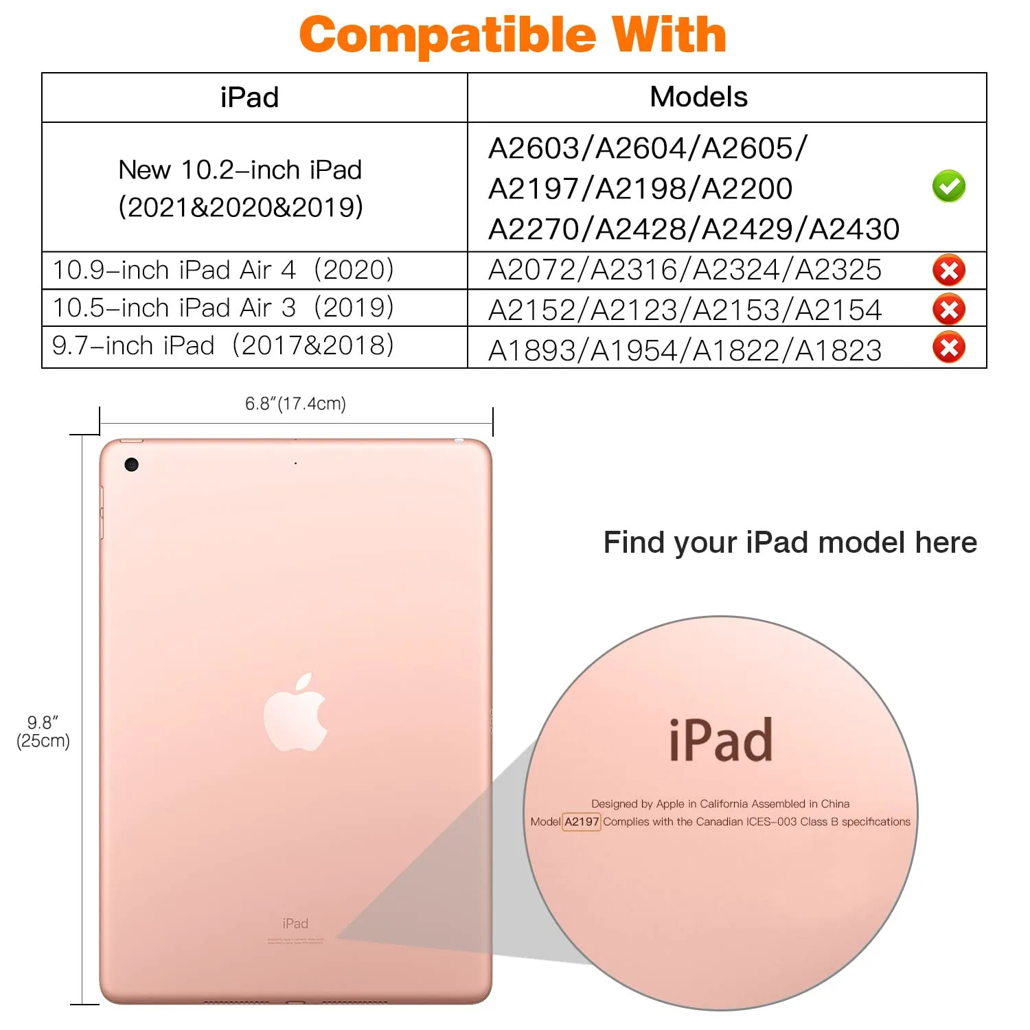 MoKo Cover for iPad 9th/8th/7th Gen 10.2" (2021/2020/2019), Fiori Fragranti - immagine 2