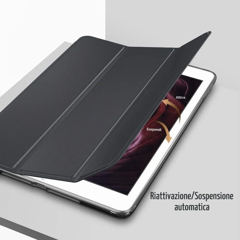 MoKo Cover per iPad 9a/8a/7a Gen 10.2" (2021/2020/2019), Grigio Siderale - immagine 7
