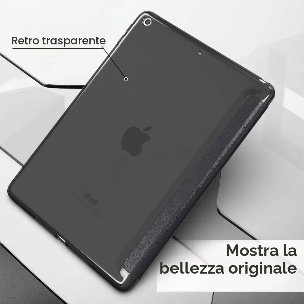 MoKo Cover per iPad 9a/8a/7a Gen 10.2" (2021/2020/2019), Grigio Siderale - immagine 9