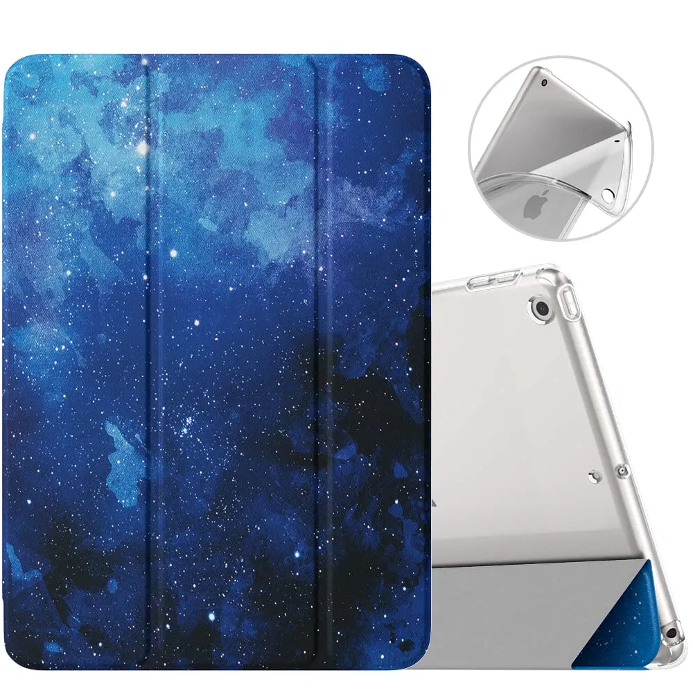 MoKo Cover for iPad 9th/8th/7th Gen 10.2" (2019-2021), Cielo Stellato Blu - immagine 1