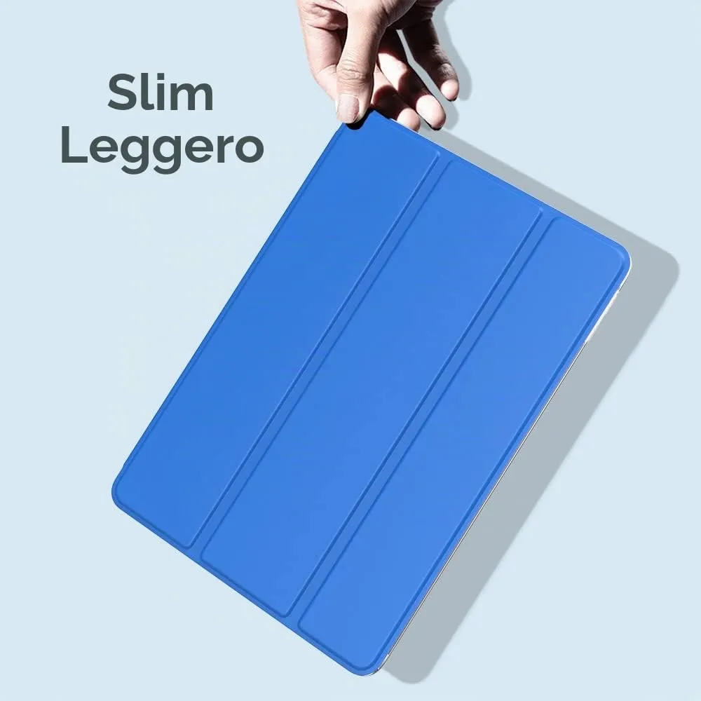 MoKo Cover for iPad 7th, 8th, 9th Gen 10.2" (2019-2021), Onda Blu - immagine 8