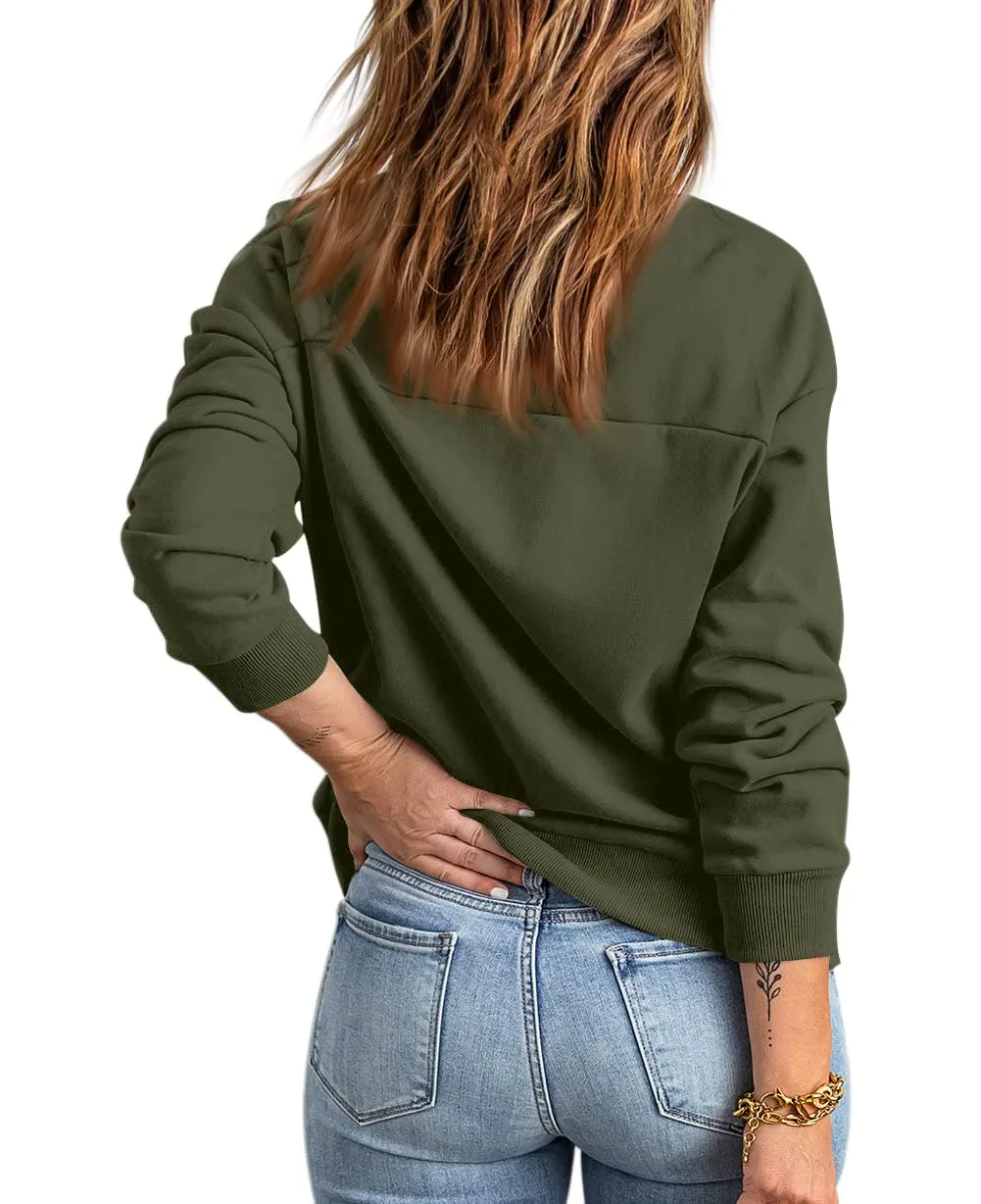 GeGekoko Felpa Donna con Zip e Tasche, Giacca Sportiva Lunga, Hoodie Sweatshirt - immagine 4
