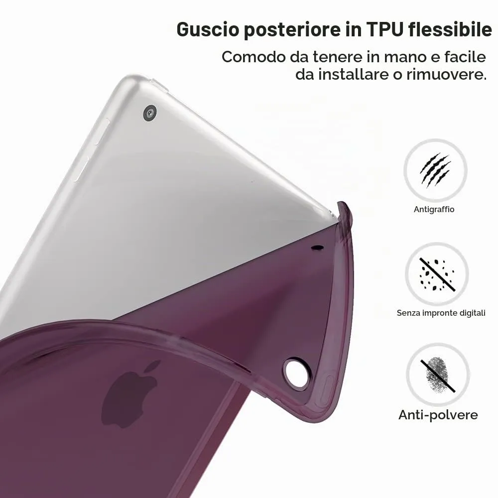 MoKo Cover for iPad 9th/8th/7th Gen 10.2" (2019-2021), Dark Purple - immagine 6