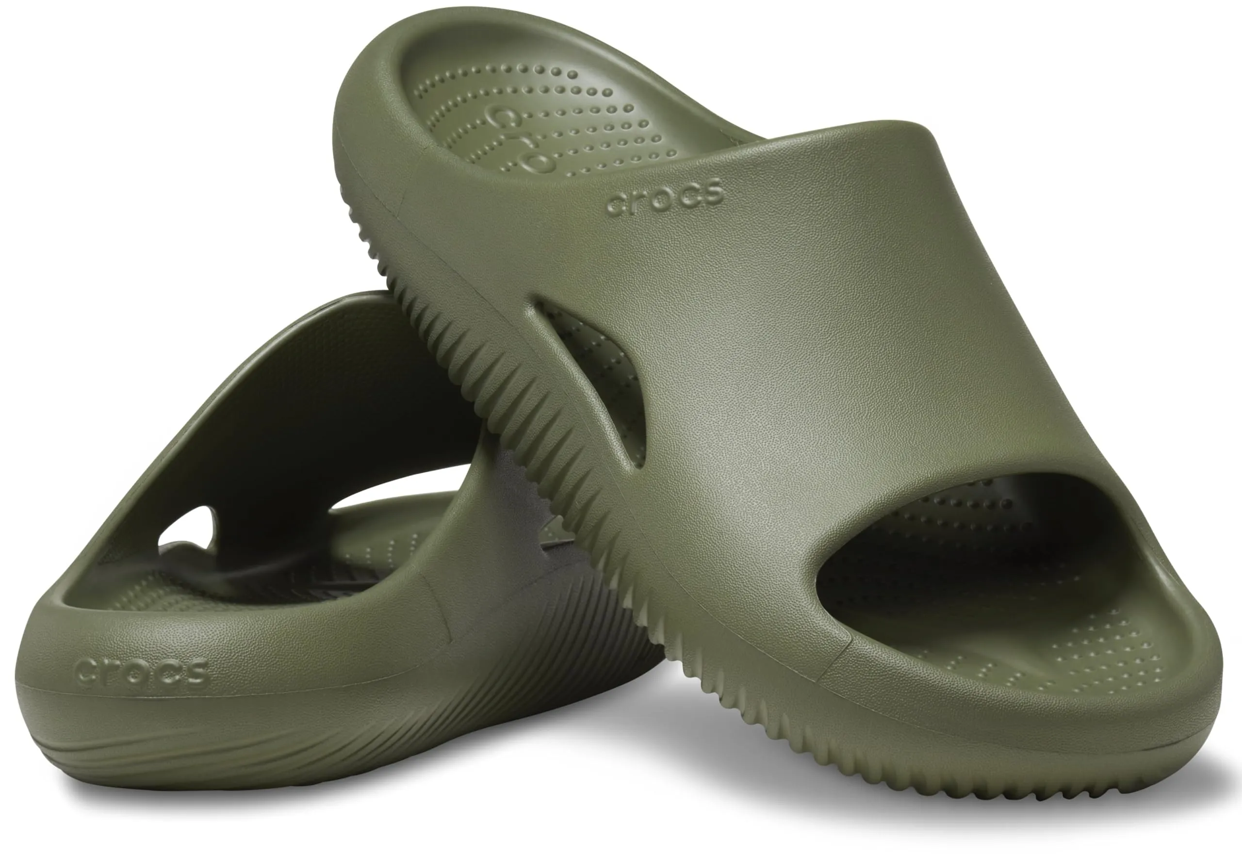 Crocs Mellow Recovery Ciabatta - Verde Militare - Unisex - EU 42-43 - immagine 4