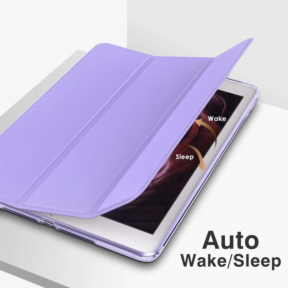 MoKo Cover for iPad 9th/8th/7th Gen 10.2" (2021/2020/2019), Lilla - immagine 7