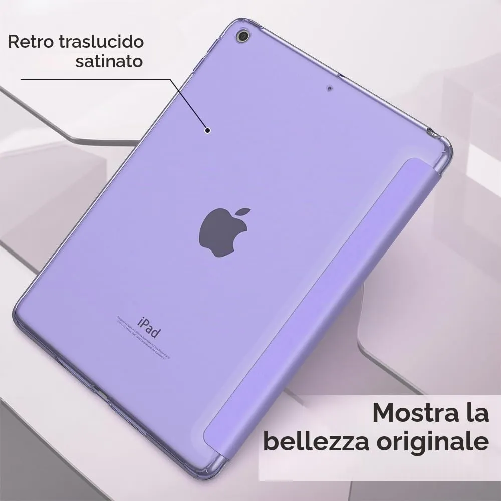MoKo Cover for iPad 9th/8th/7th Gen 10.2" (2021/2020/2019), Lilla - immagine 9