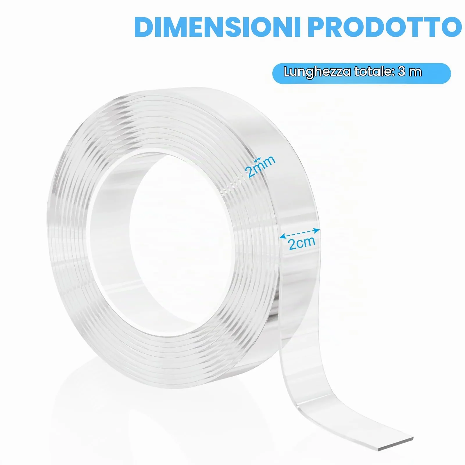Vicloon Paraspigoli per Bambini in PVC Trasparenti, 3m - immagine 2