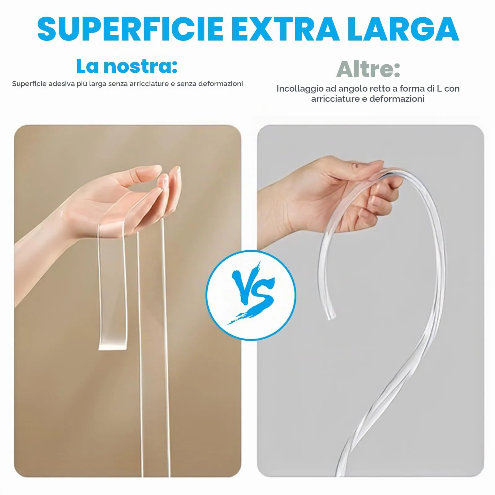 Vicloon Paraspigoli per Bambini, 5m Trasparenti in PVC, Protezione Angoli Autoadesiva Extra Spessa per Mobili e Tavoli - immagine 4
