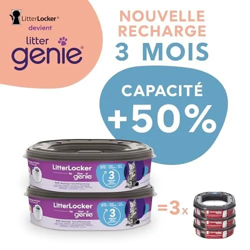 Litter Genie Ricariche XL Ottagonali per Lettiera, Set da 3 - immagine 9