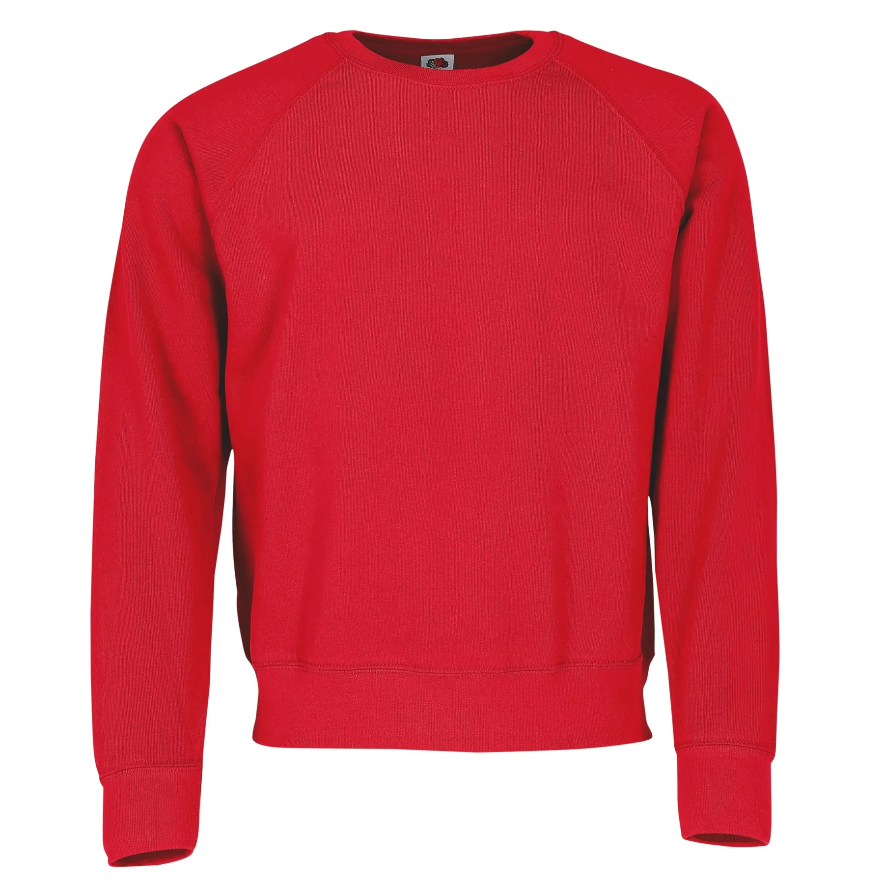 Fruit of the Loom Raglan Felpa, Bordeaux, S - immagine 1