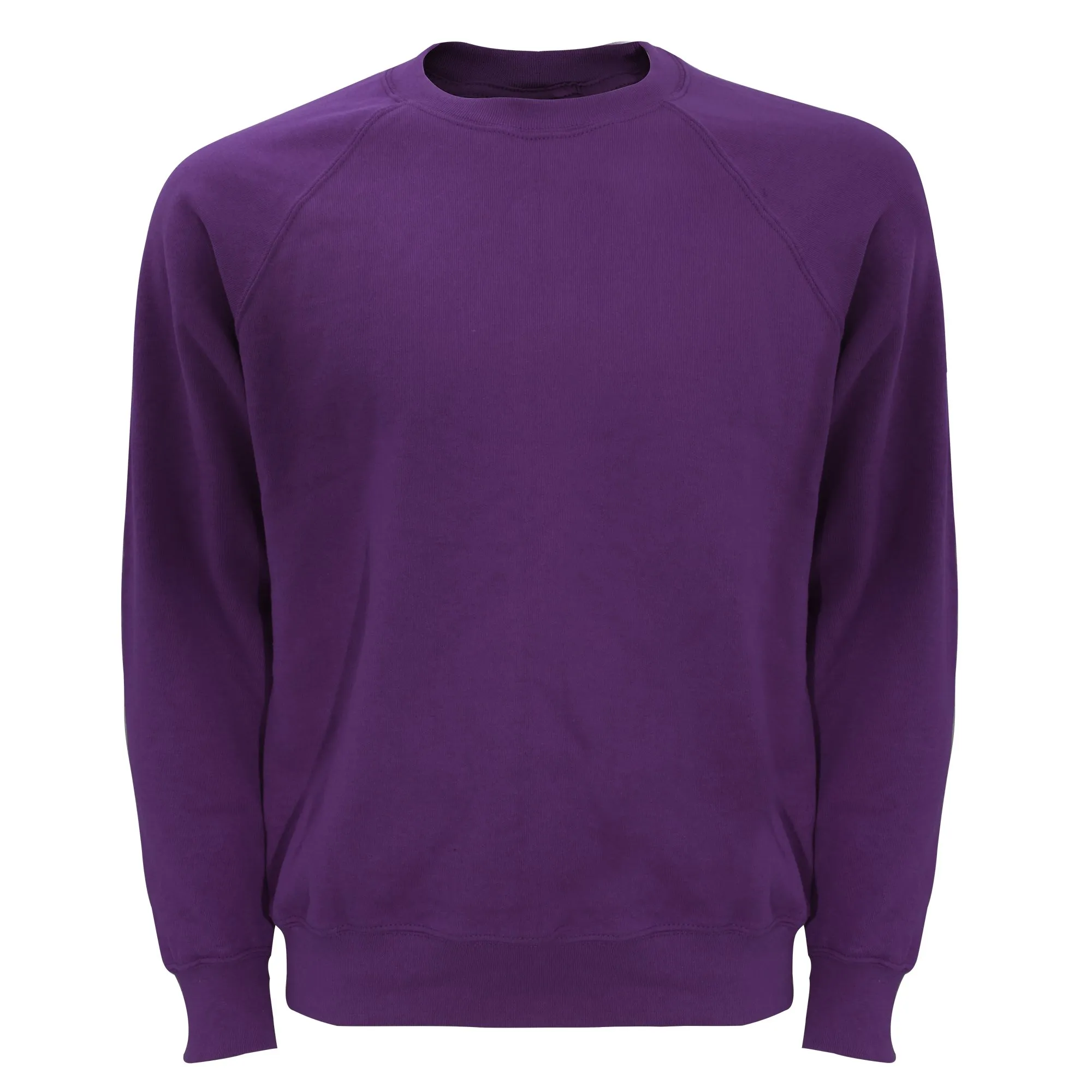 Fruit of the Loom Raglan Sweatshirt, Green, XXL Men's - immagine 4
