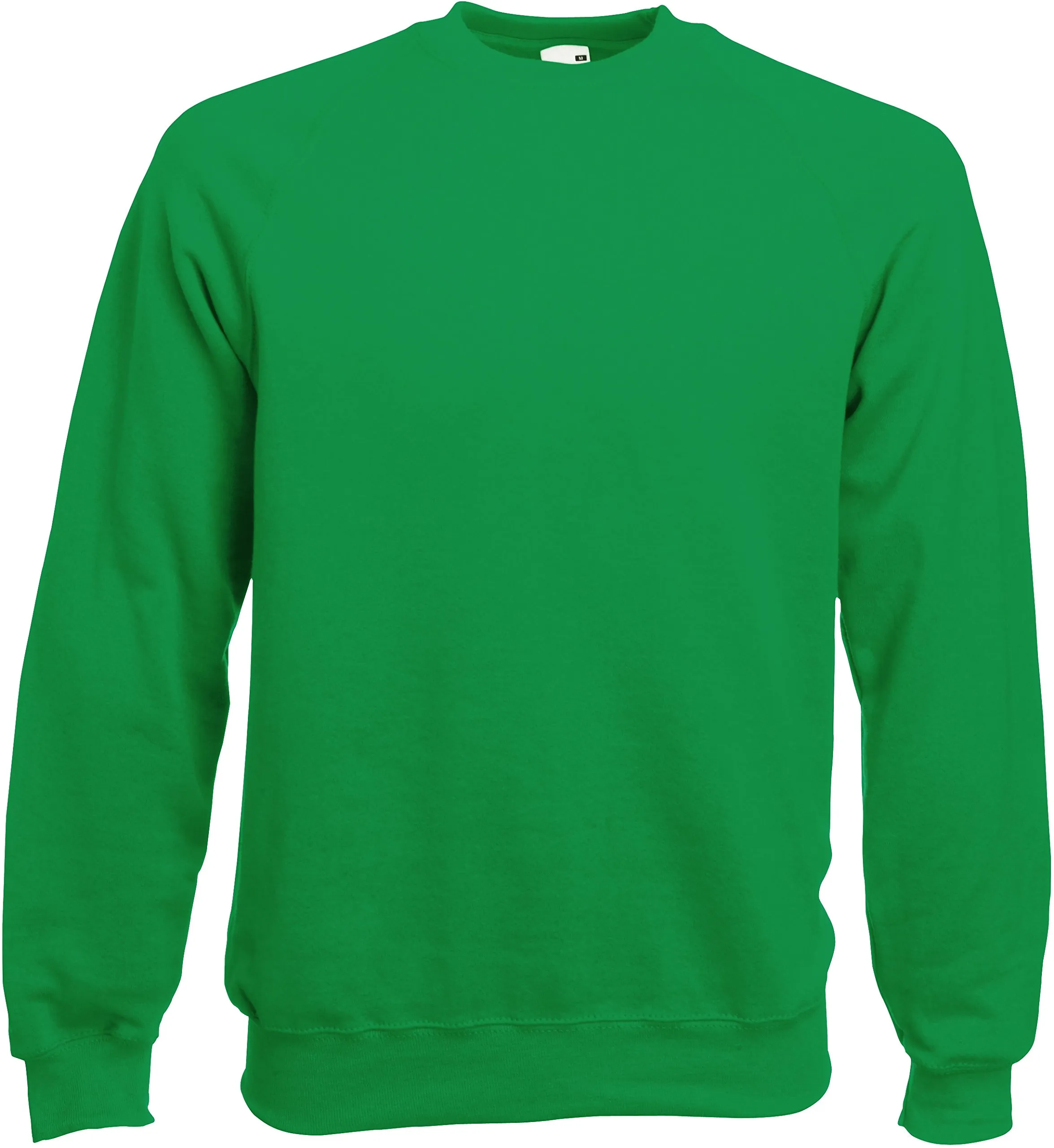Fruit of the Loom Raglan Felpa 62-216-0 Kelly Verde XXL - immagine 1