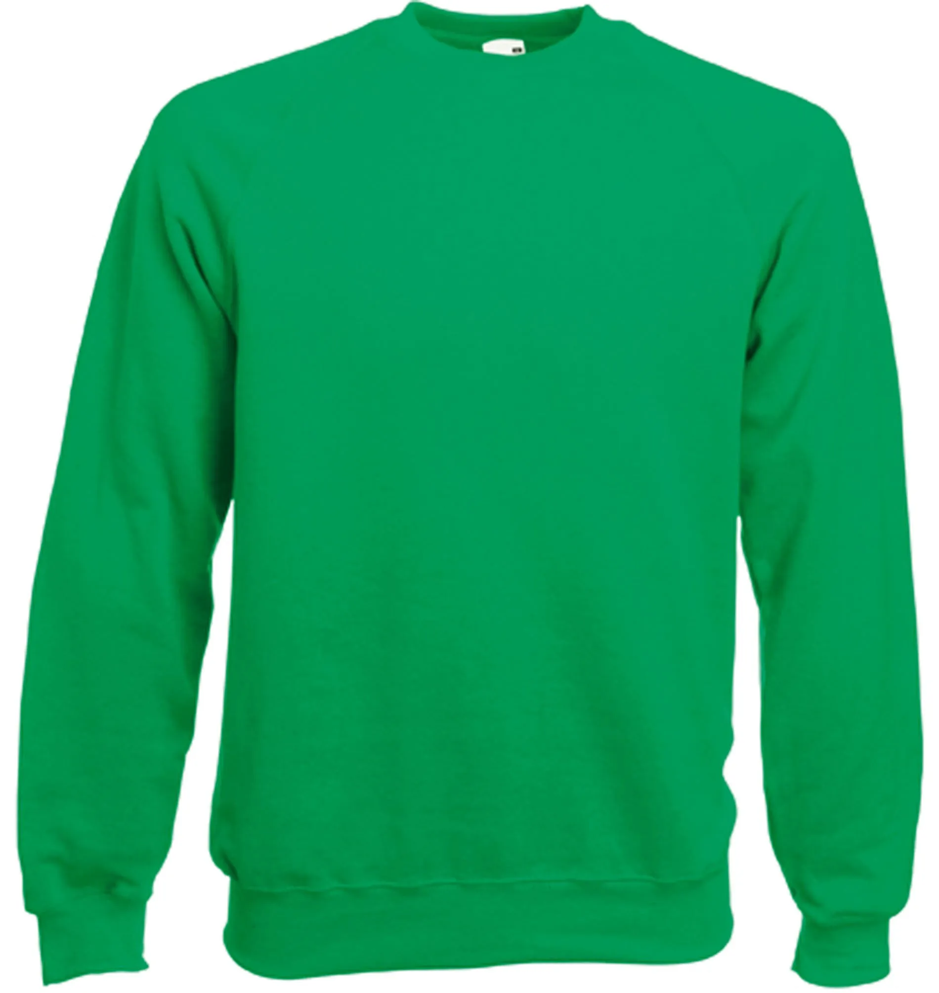 Fruit of the Loom Raglan Felpa 62-216-0 Kelly Verde XXL - immagine 3
