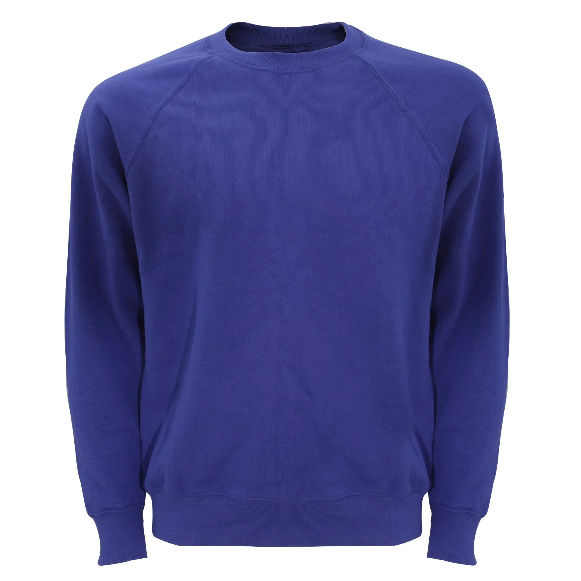 Fruit of the Loom Felpa con maniche raglan da uomo, Bianco, XXL - immagine 9