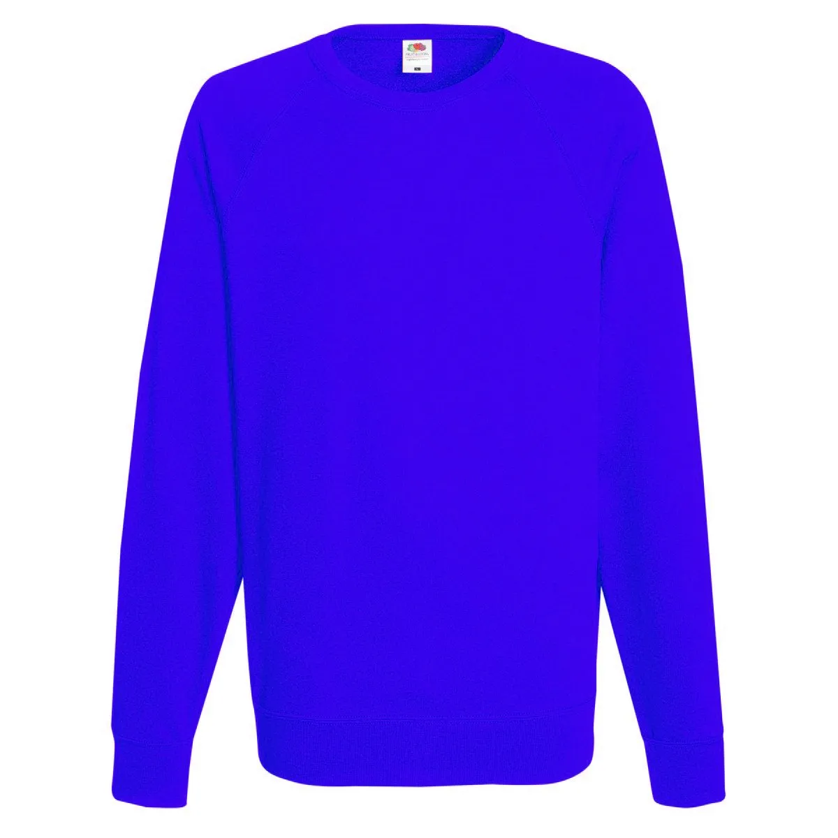 Fruit of the Loom Raglan Sweatshirt, Azurro, L Uomo - immagine 8