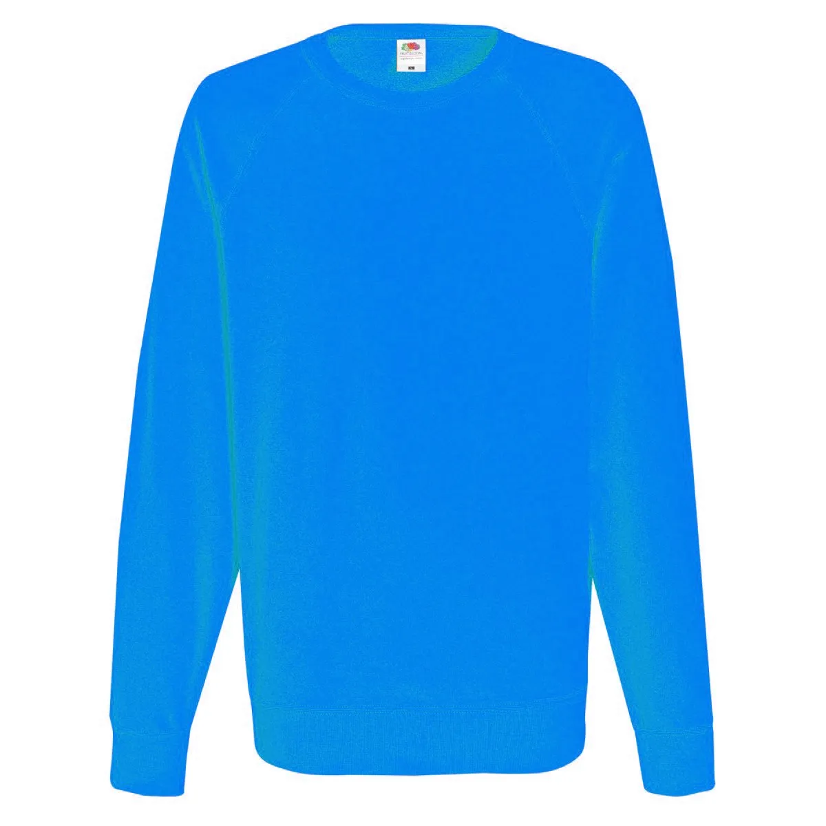 Fruit of the Loom Felpa Leggera Maniche Raglan 240g/mq Uomo - L - Grafite - immagine 4