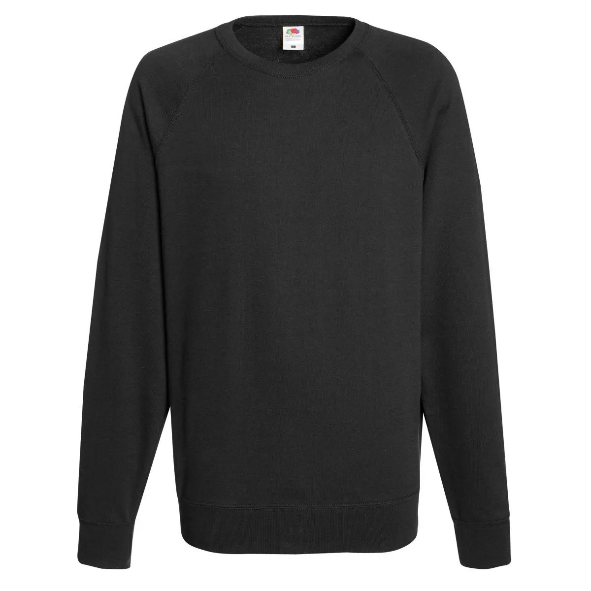 Fruit of the Loom Raglan Sweatshirt, Helles Anthrazit, 2XL Uomo - immagine 9