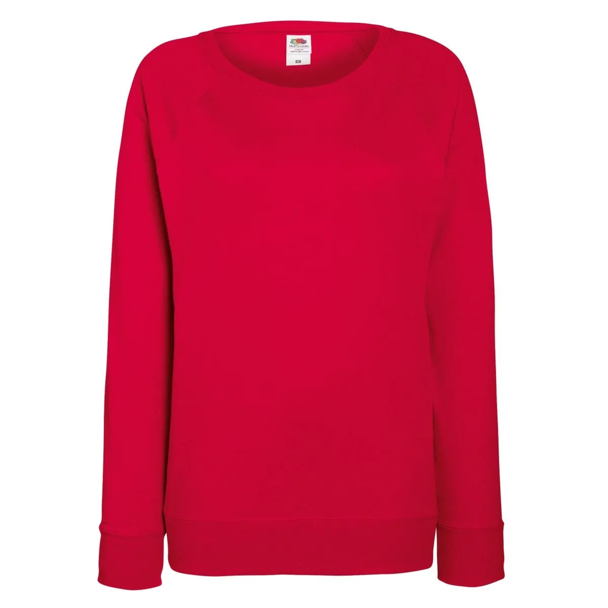 Fruit of the Loom Felpa Girocollo Maniche Raglan Uomo - M - Viola - immagine 3