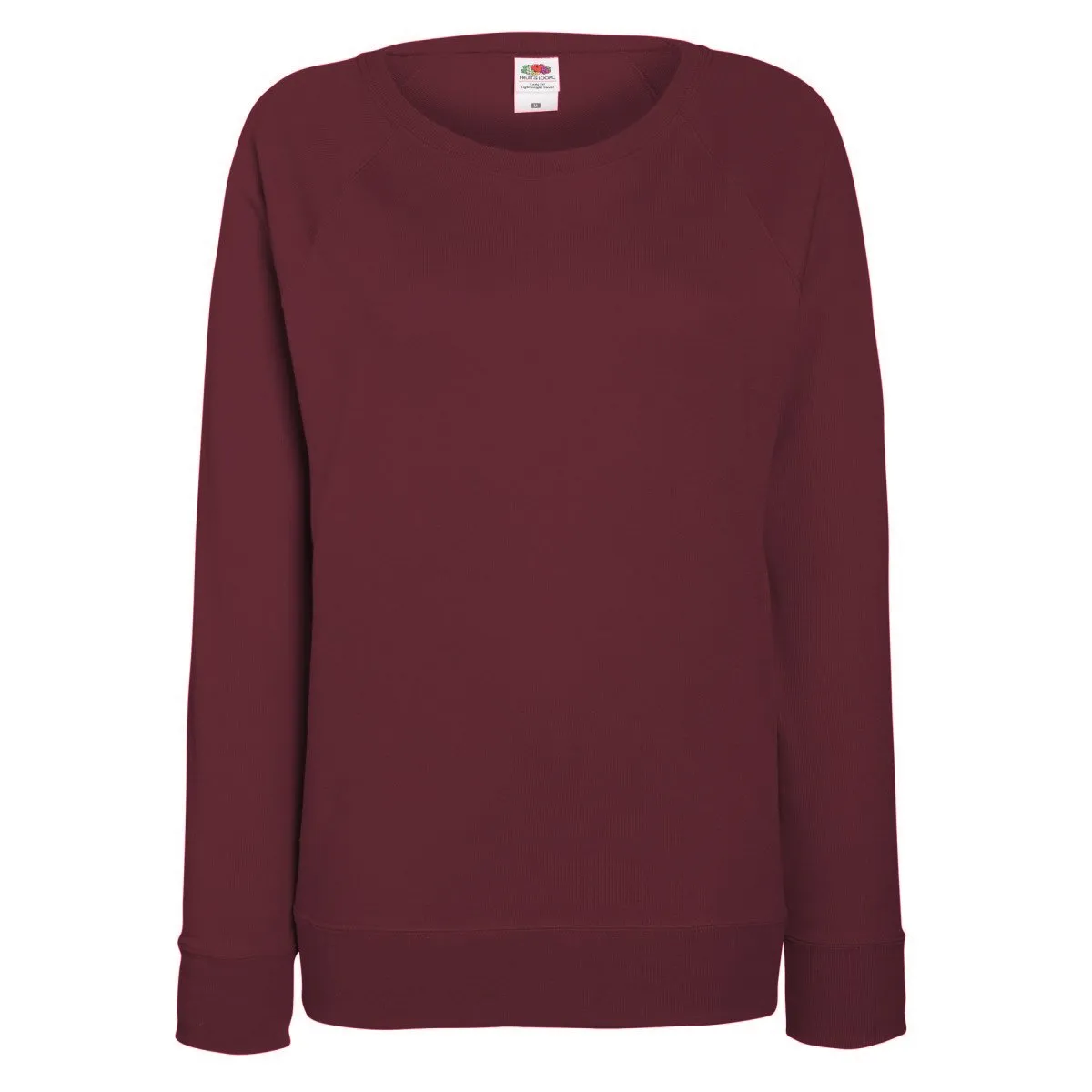Fruit of the Loom Felpa Girocollo Maniche Raglan Uomo XL Viola - immagine 7