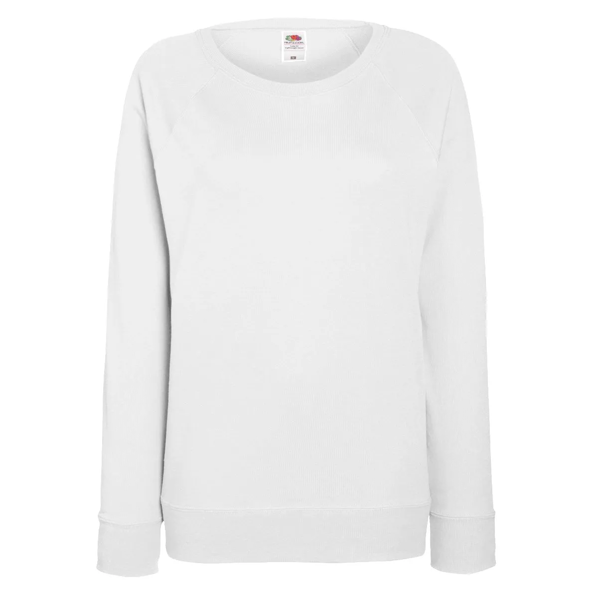 Fruit of the Loom Felpa Girocollo Maniche Raglan Uomo - L - Blu Reale - immagine 5