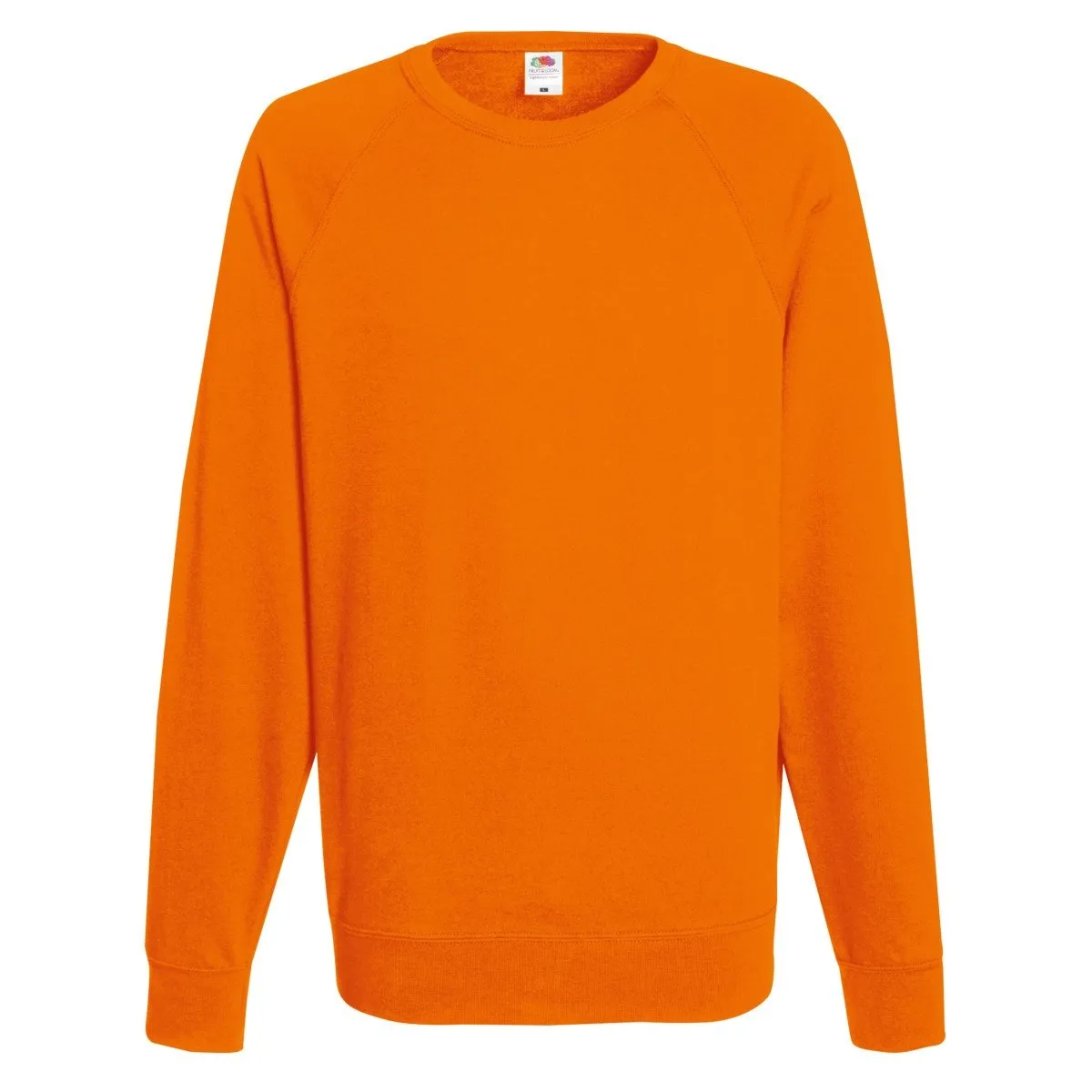 Fruit of the Loom Raglan Sweatshirt, Bottle Green, Small - immagine 2