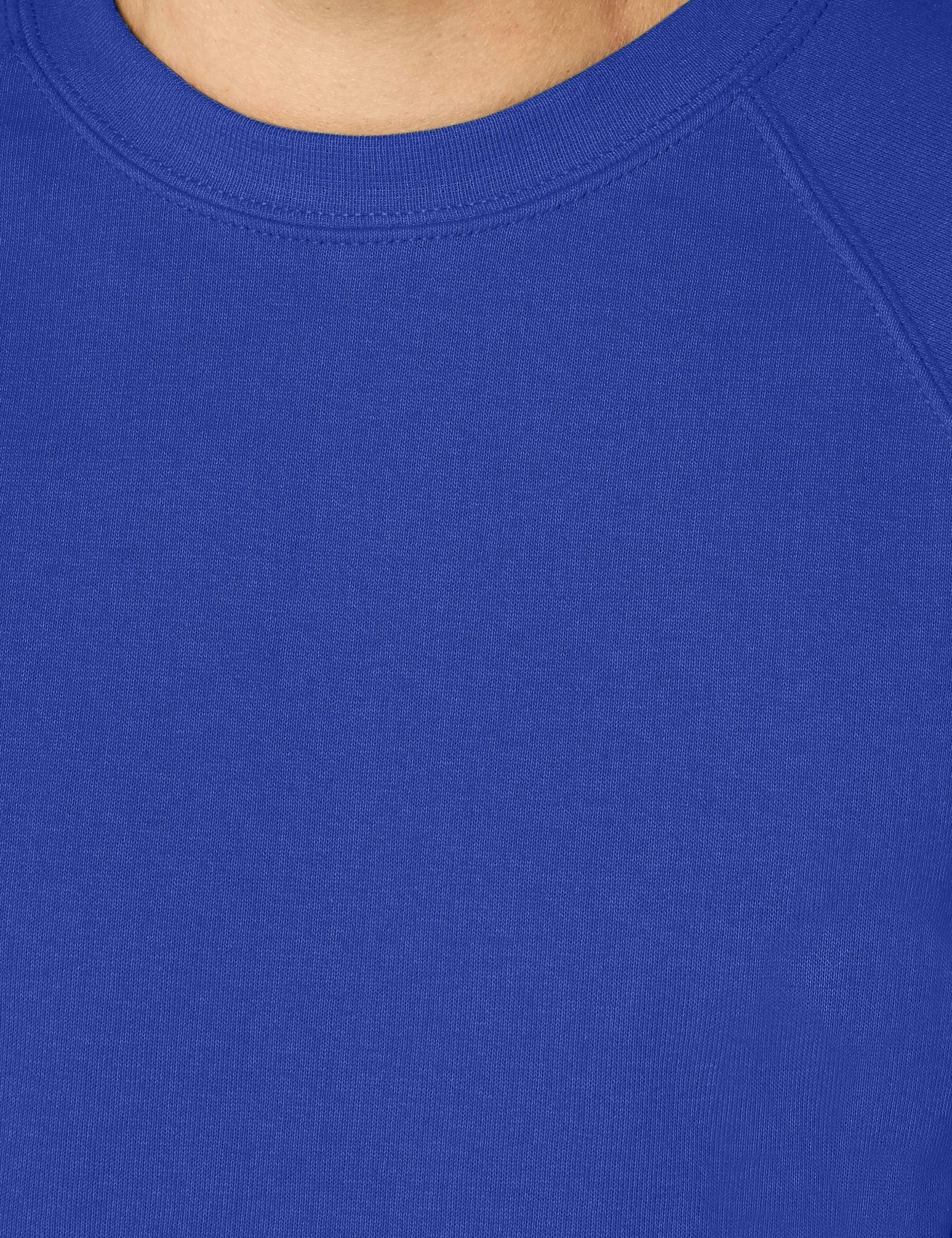 Fruit of the Loom Raglan Sweatshirt, Blu (Blau - Königsblau), Medium - immagine 4