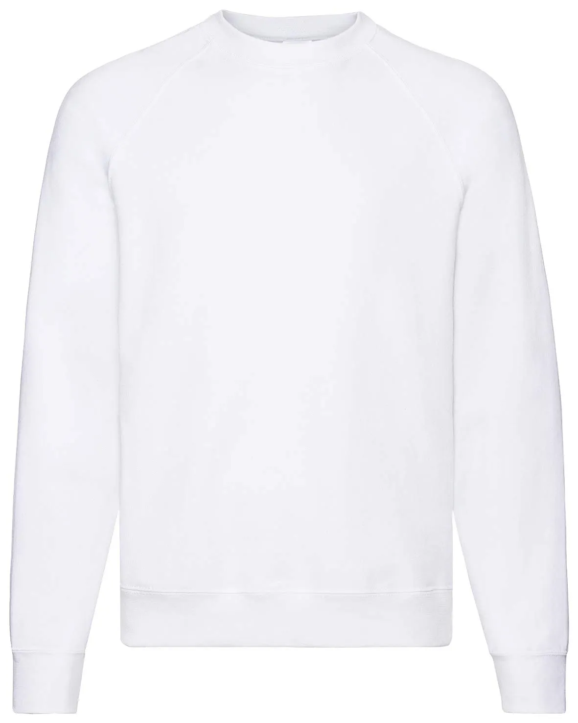 Fruit of the Loom SS024M Felpa a manica lunga uomo, Bianco, M - immagine 1