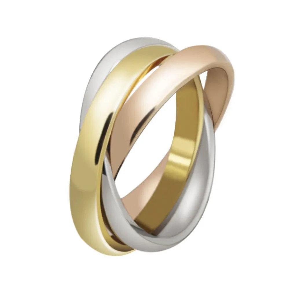 HIJONES Forever Love Anello Tricolore Dimensione 10 - immagine 1
