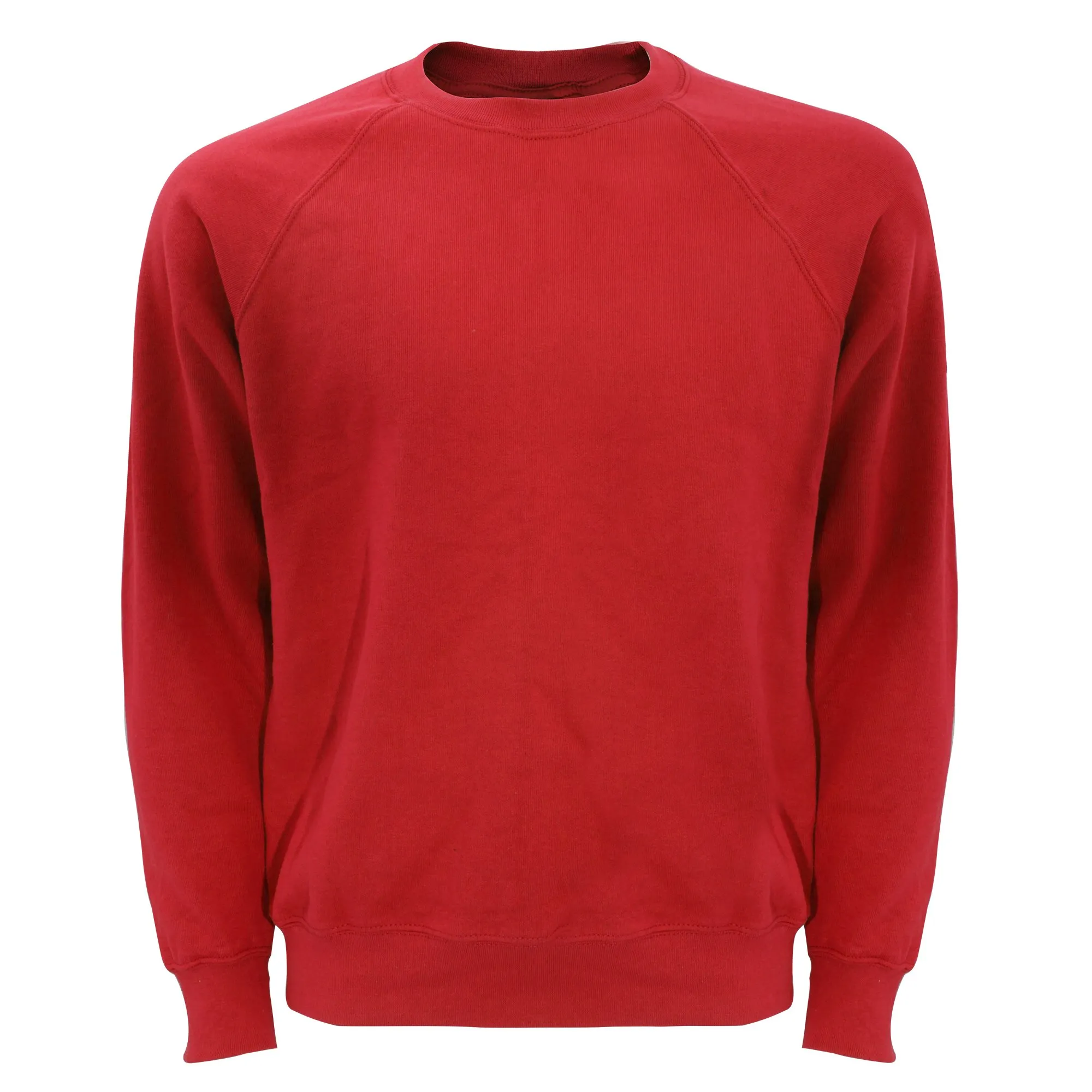 Fruit of the Loom Felpa con maniche raglan, Grigio scuro, XXL - immagine 7