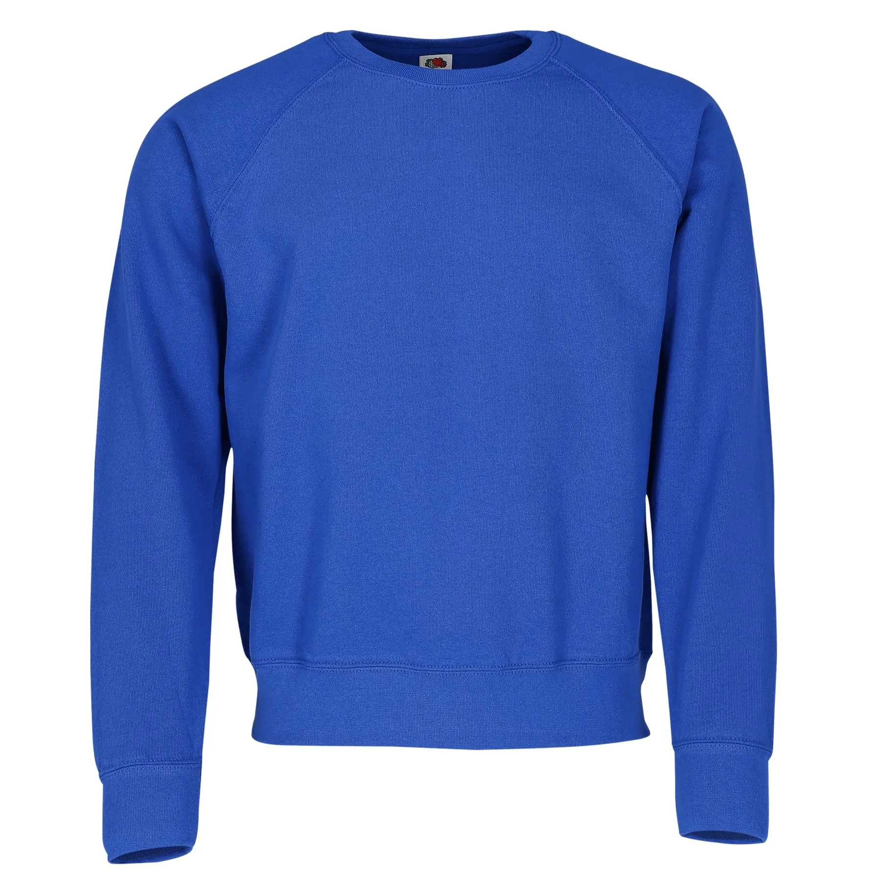 Fruit of the Loom Felpa classica con maniche raglan, Blu reale, XXL - immagine 1