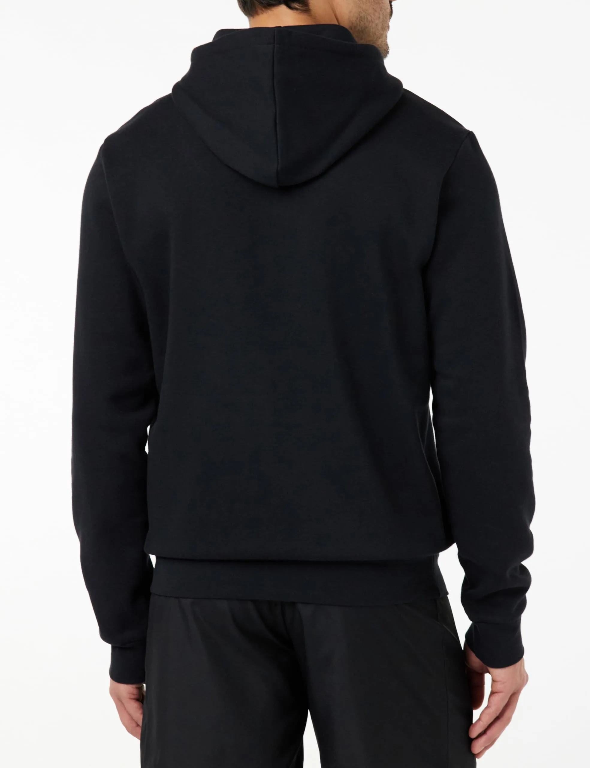adidas Essentials Fleece Hoodie, Black/White, M Men - immagine 3