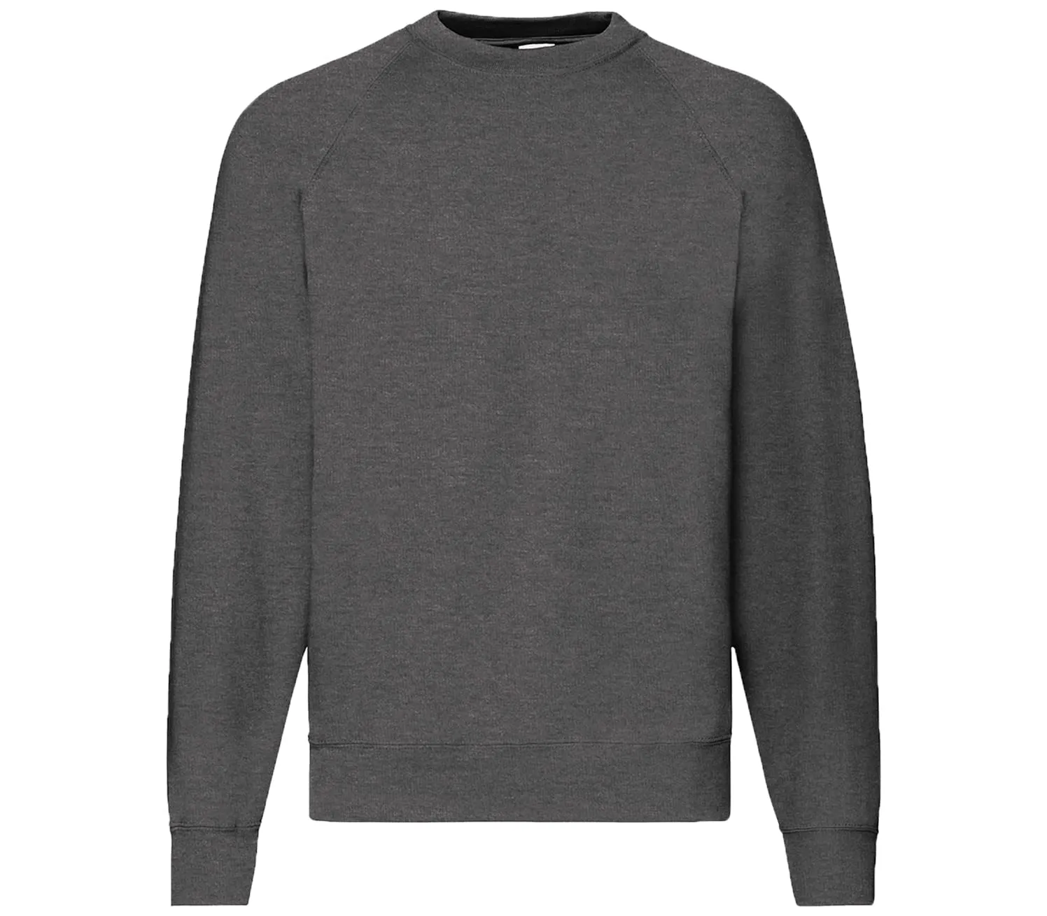 Fruit of the Loom Felpa Raglan da uomo 62-216-0, Dark Heather, XL - immagine 1