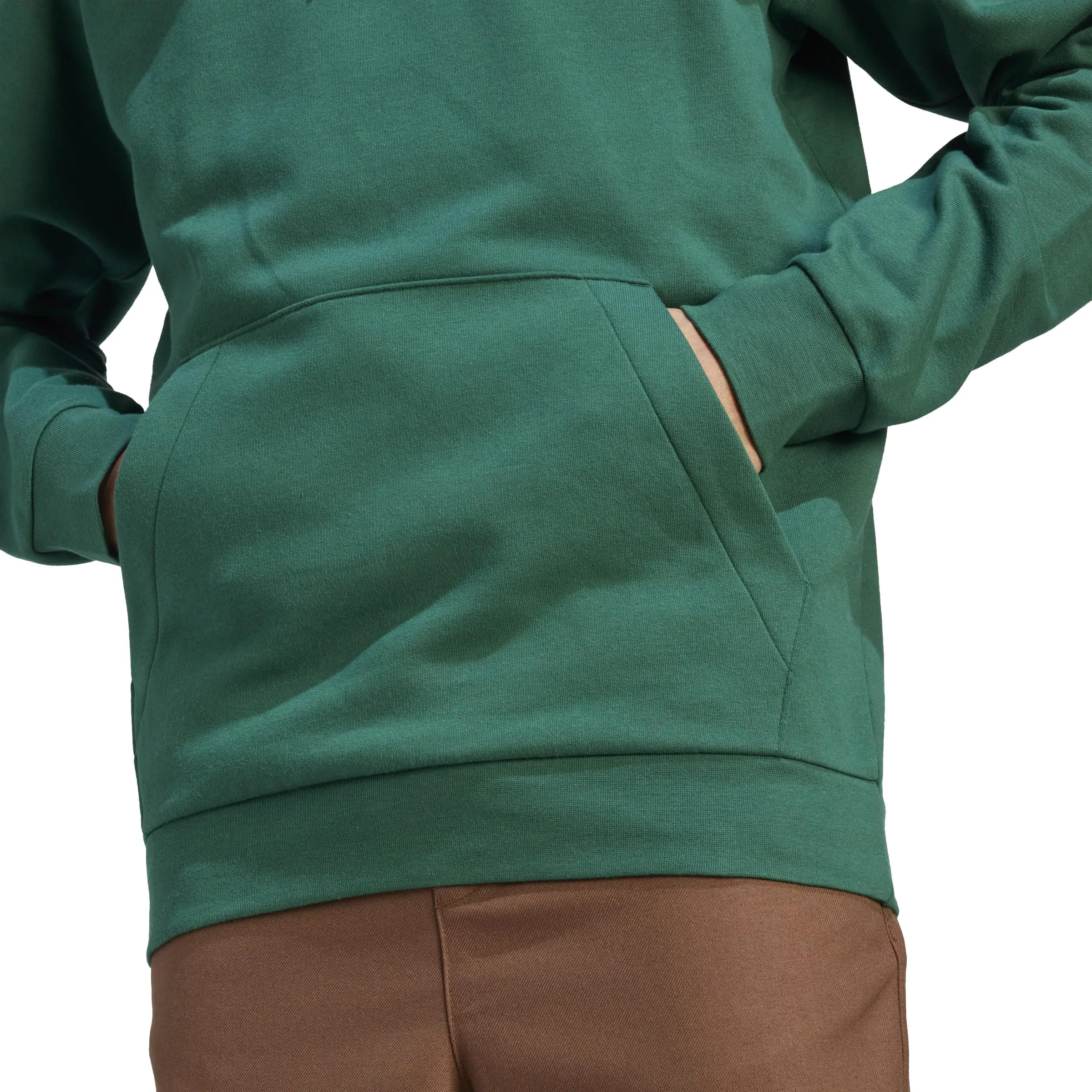 adidas Essentials Fleece Hoodie, Collegiate Green, XXL Uomo - immagine 6