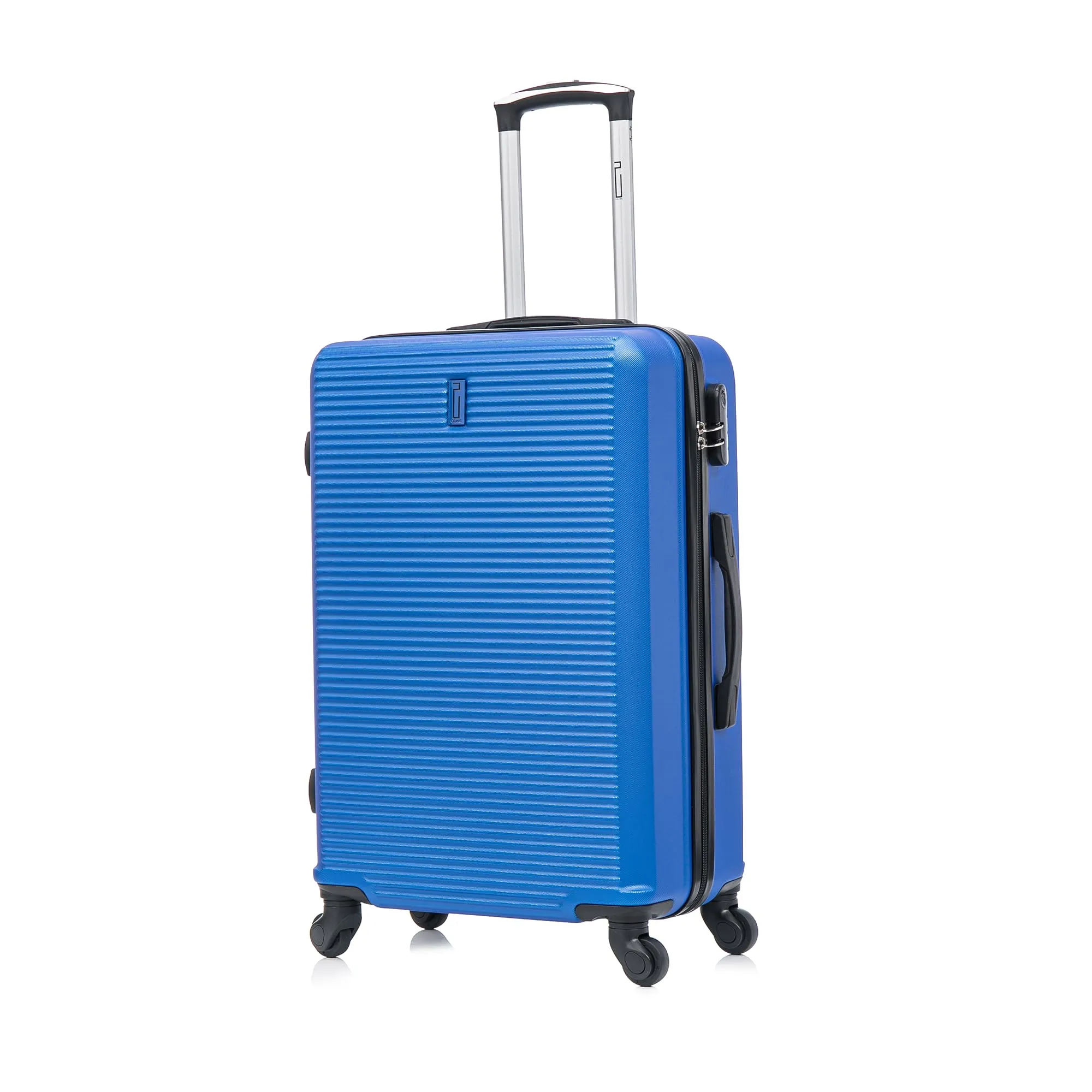 CELIMS Valigia Rigida Media 65cm in ABS con 4 Ruote e Lucchetto Integrato, Blu - immagine 1