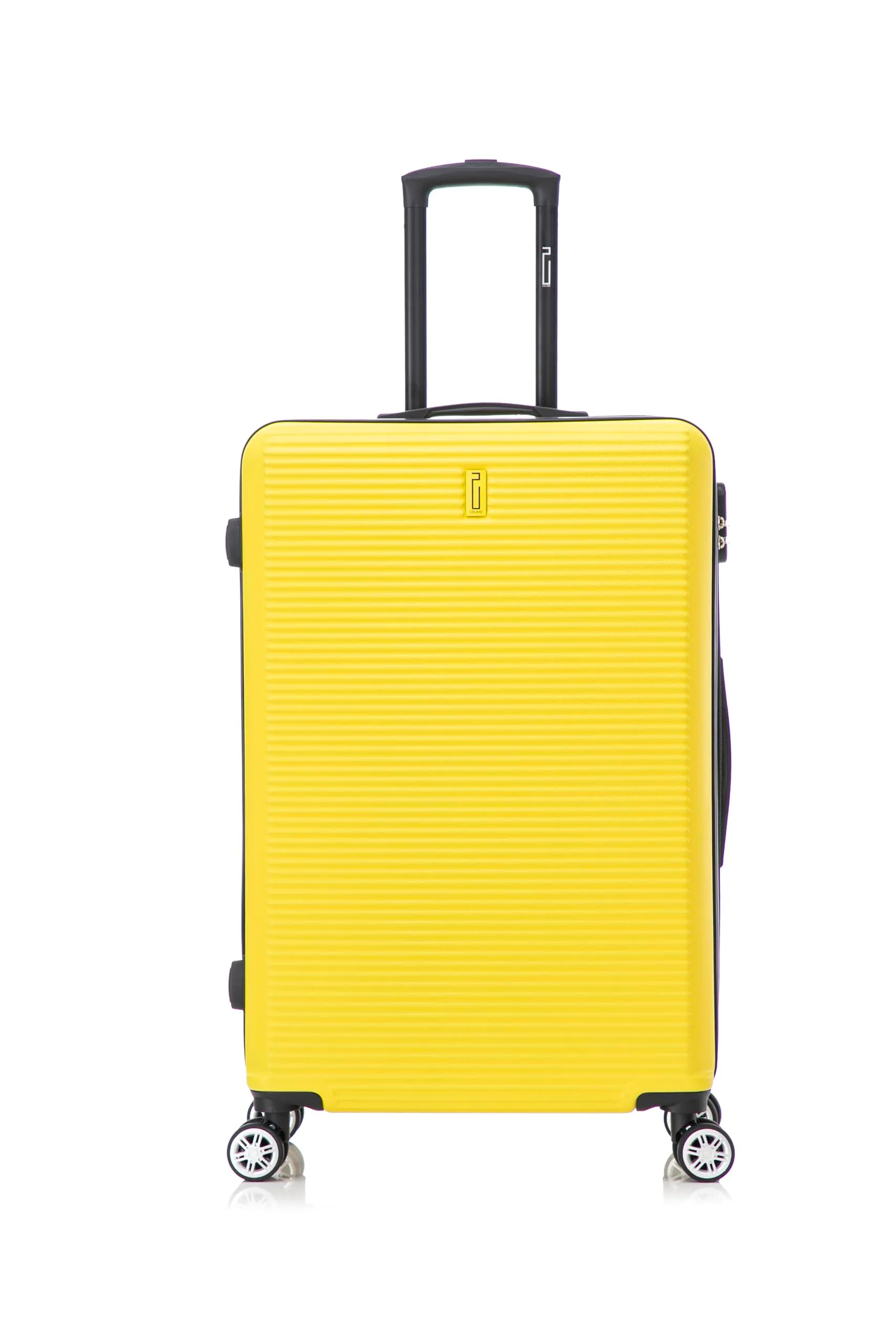 CELIMS Valigia Rigida ABS Giallo Grande 75 cm - immagine 2