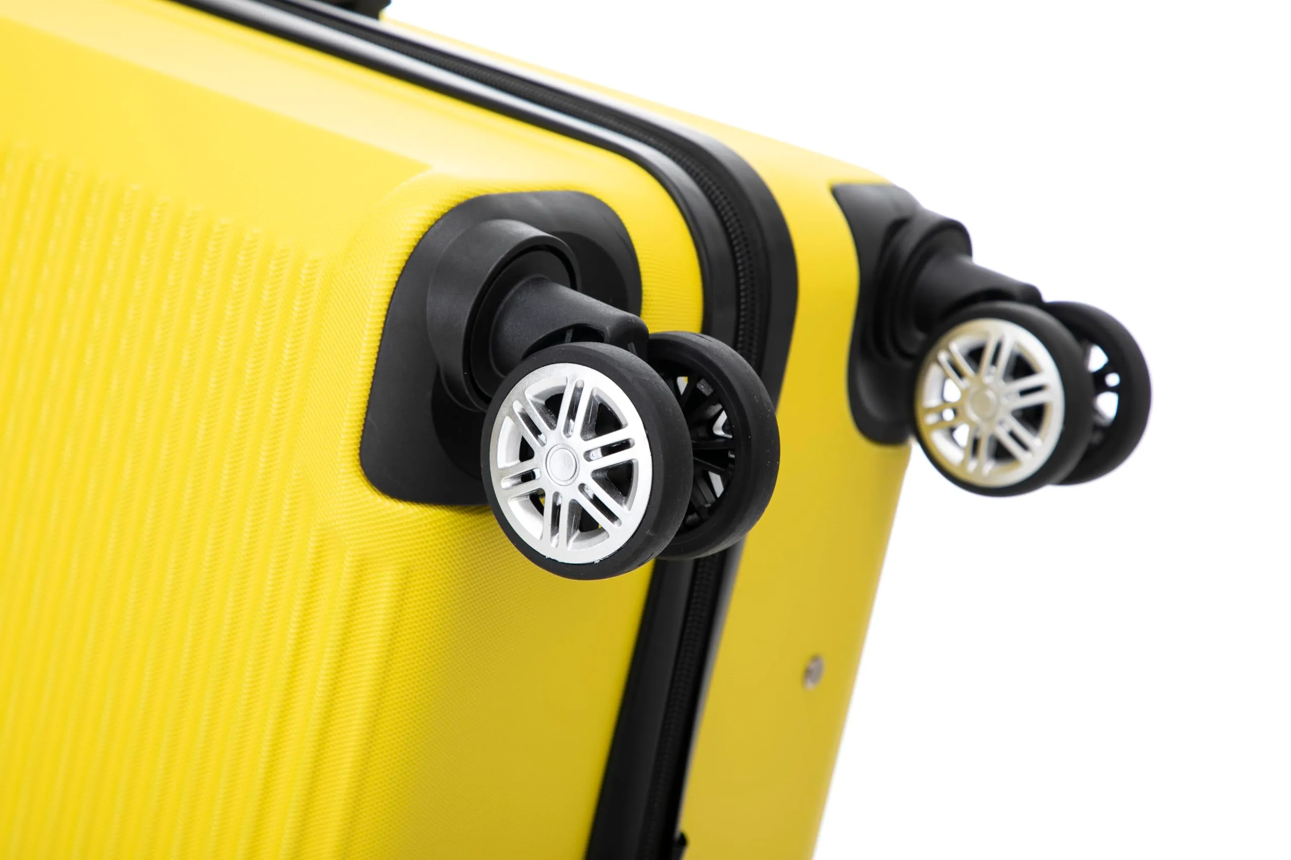 CELIMS Valigia Rigida ABS Giallo Grande 75 cm - immagine 9