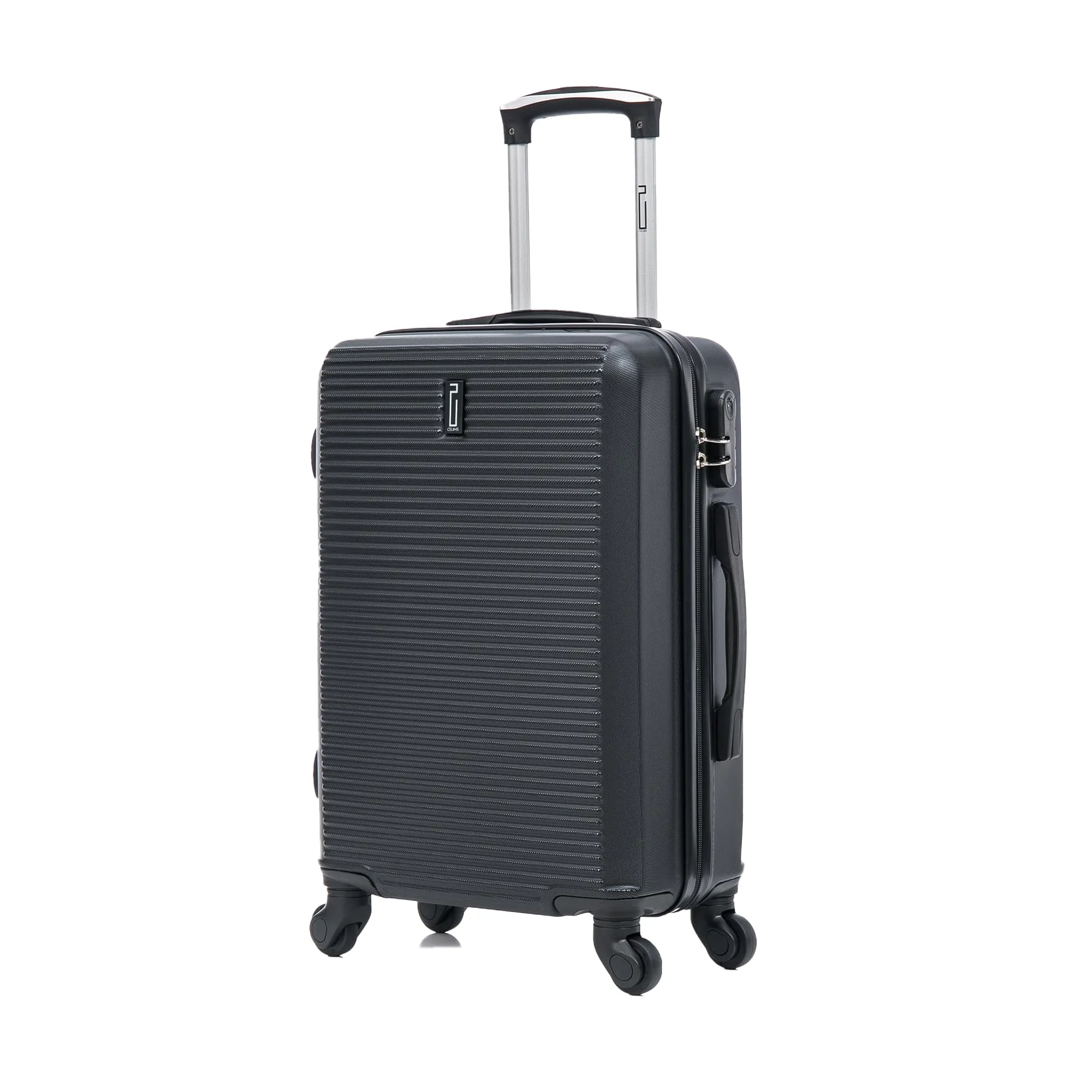 CELIMS Valigia Cabina 55 cm, Nero - immagine 1