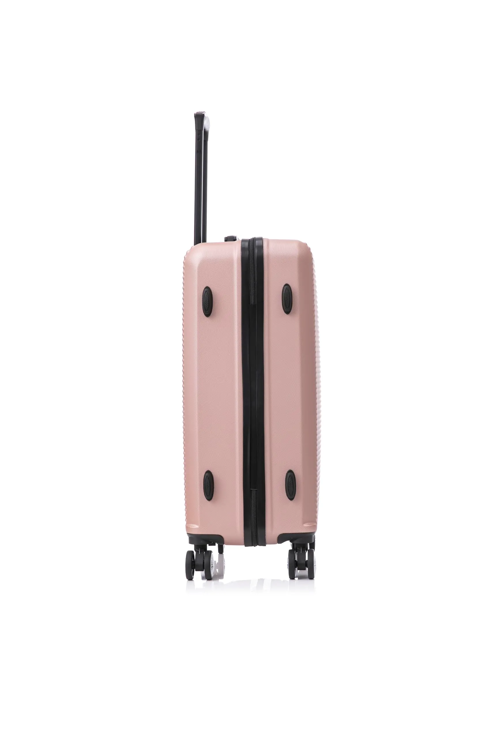 CELIMS Set Valigie Rigide Oro Rosa - Valigia da Stiva 75cm e Beauty Case 35cm - immagine 6