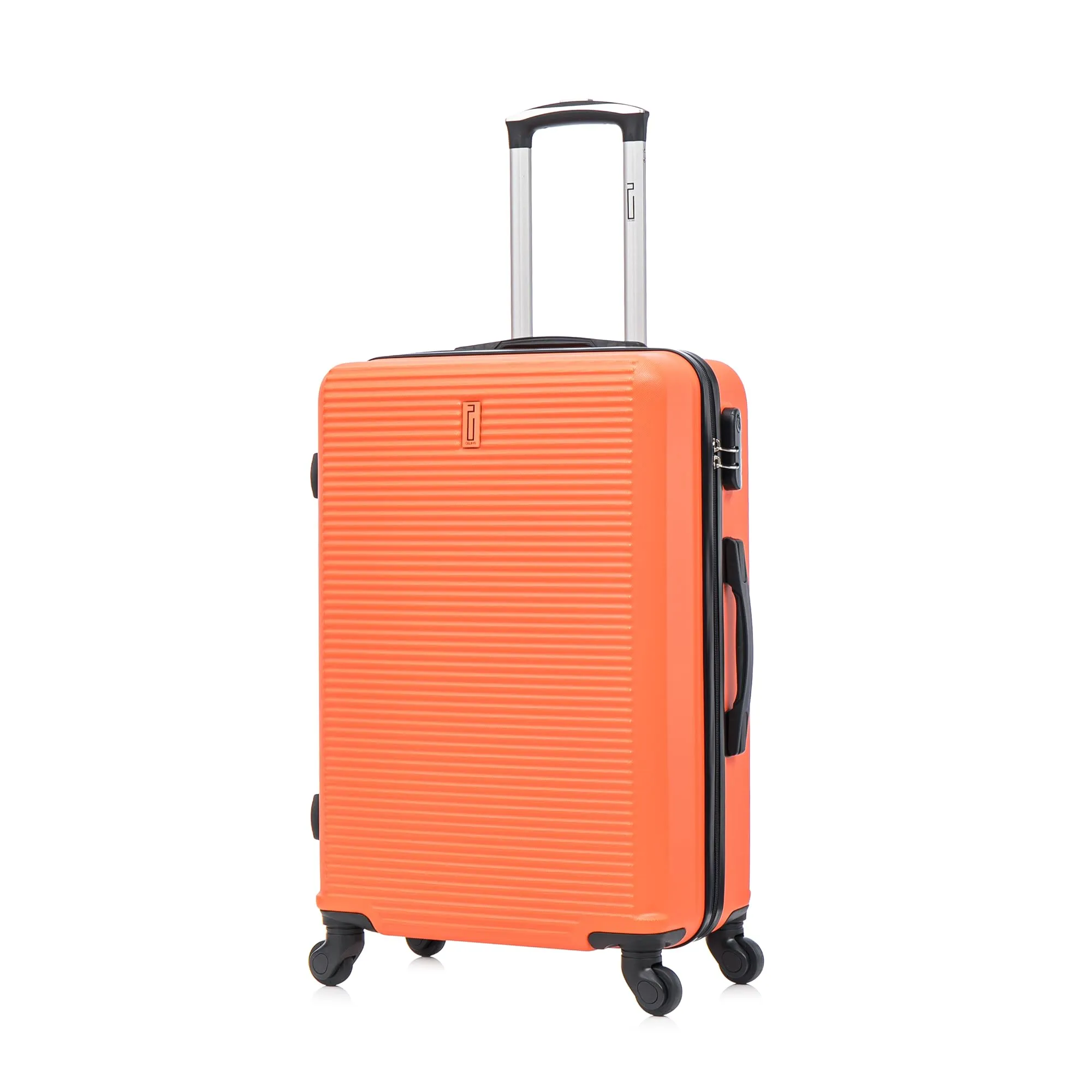 CELIMS Valigia Rigida Media 65cm ABS Arancione con Lucchetto Integrato e 4 Ruote - immagine 1
