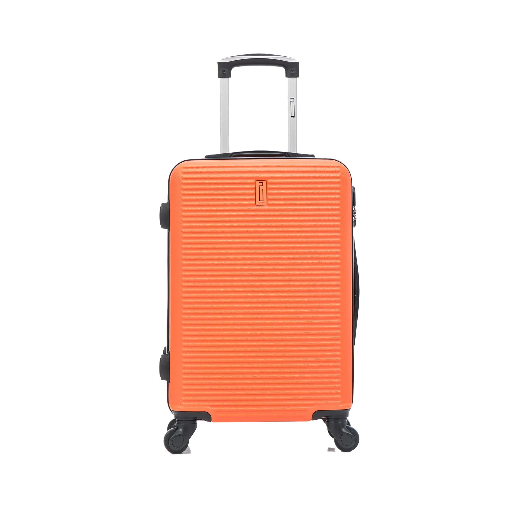 CELIMS Valigia Cabina 55 cm, Arancione - immagine 2