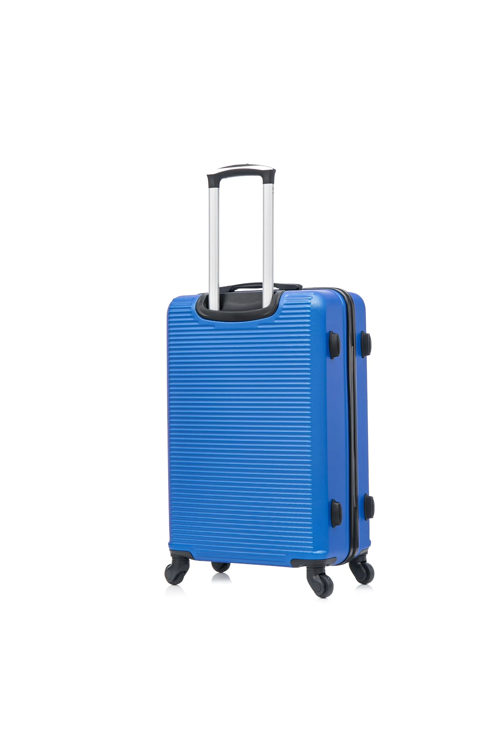 CELIMS Valigia Rigida 75cm in ABS con 4 Ruote e Lucchetto Integrato, Blu - immagine 4