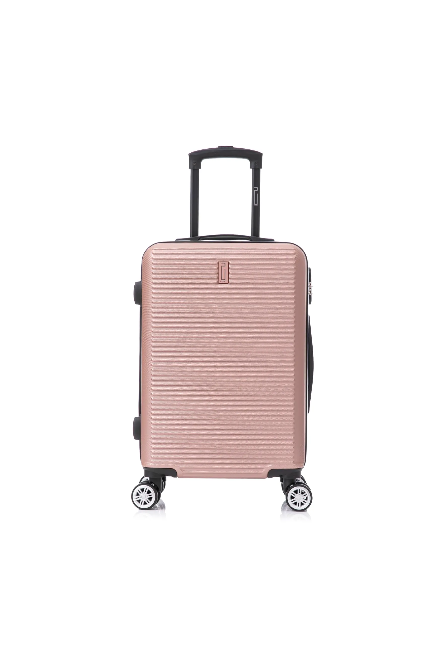 CELIMS Valigia Cabina 55 cm, Oro Rosa - immagine 2