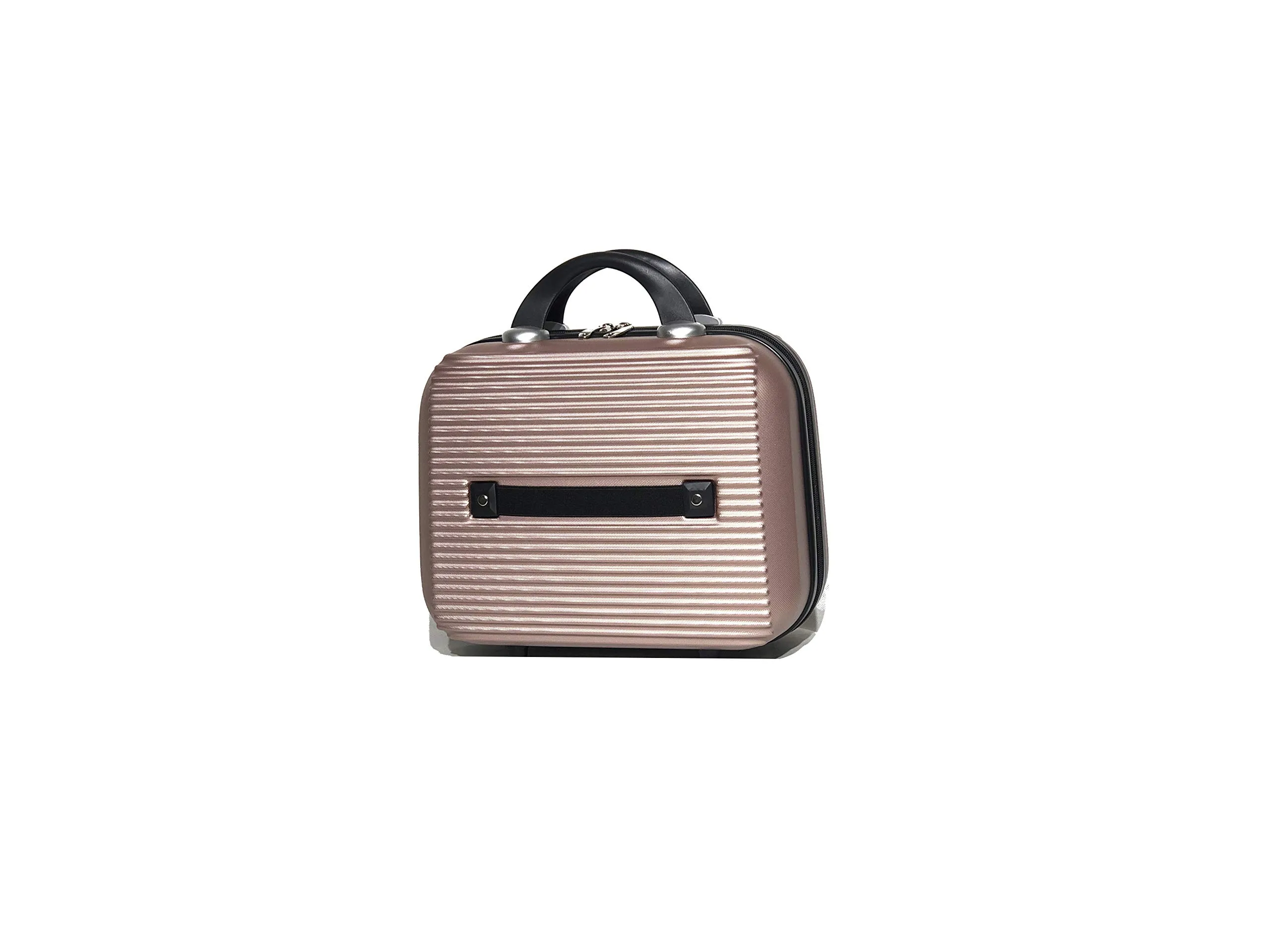 CELIMS Set Valigie Rigide Oro Rosa - Valigia Media 65cm e Beauty Case 35cm - immagine 7