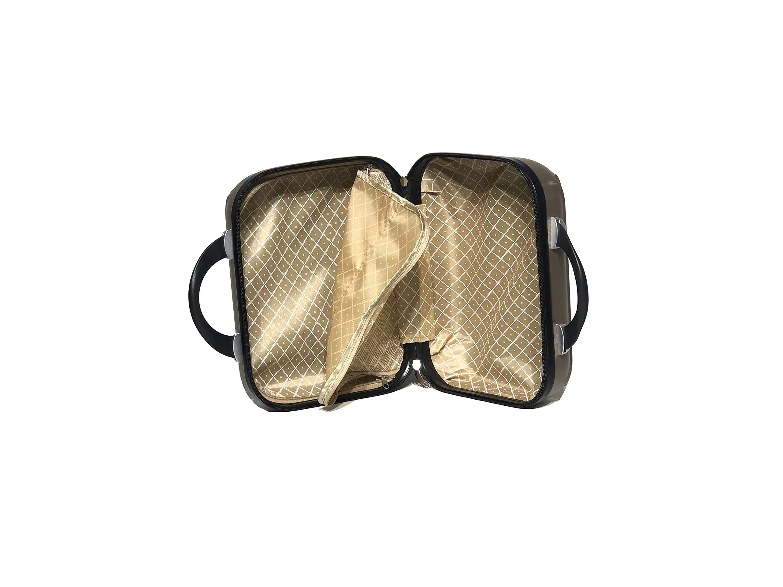 Celims Beauty Case da Viaggio Rigido - Champagne - 35cm - immagine 4