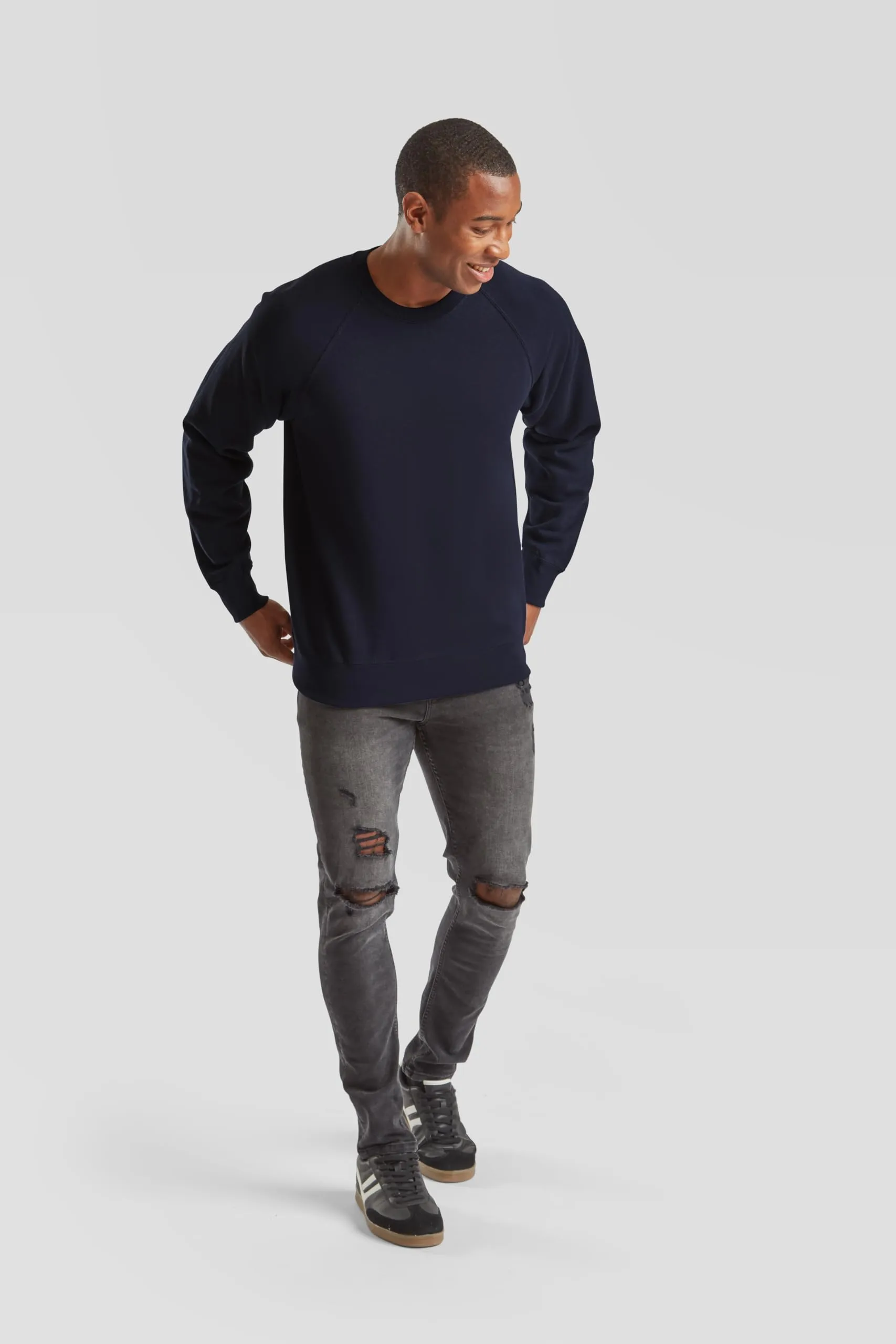 Fruit of the Loom Classic Felpa con cappuccio, S, Deep Navy - immagine 2